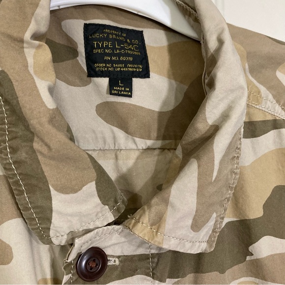 Lucky Brand Men’s Lightweight Camo Utility Jacket - Picture 11 of 14